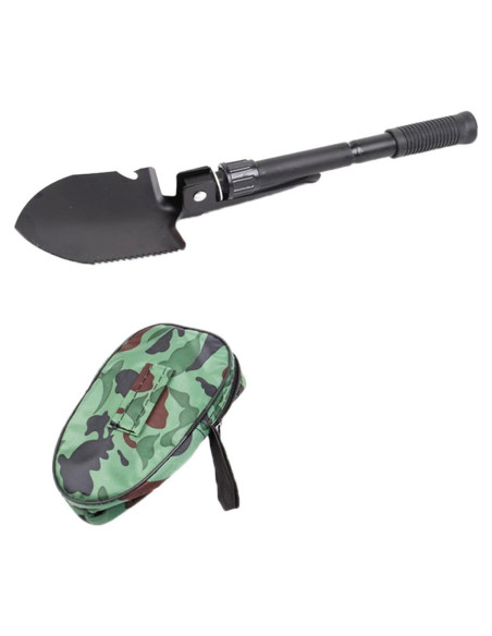 Pala Plegable Compacta Pyle PHMDSH11 - Acero Alto Carbono