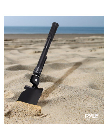 Pala Plegable Compacta Pyle PHMDSH11 - Acero Alto Carbono