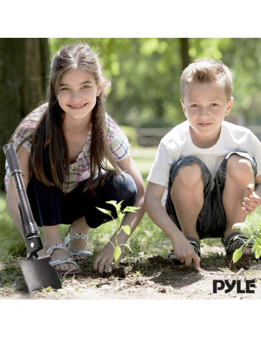 Pala Plegable Compacta Pyle PHMDSH11 - Acero Alto Carbono