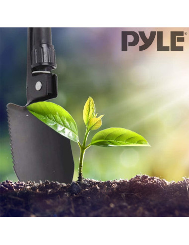 Pala Plegable Compacta Pyle PHMDSH11 - Acero Alto Carbono