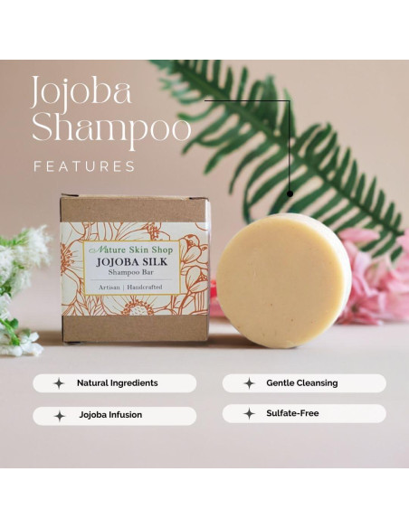 Champú Orgánico de Jojoba Nature Skin Shop - Barra Hidratante 108g