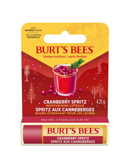 Bálsamo Labial Burt's Bees Cranberry Spritz 4.25g Hidratante