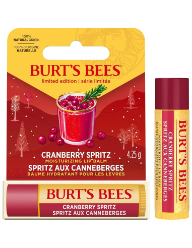 Bálsamo Labial Burt's Bees Cranberry Spritz 4.25g Hidratante