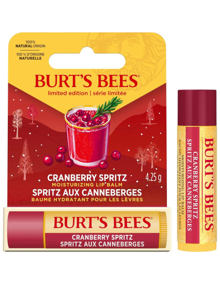 Bálsamo Labial Burt's Bees Cranberry Spritz 4.25g Hidratante