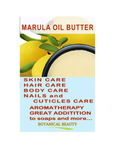 Manteca de Aceite de Marula Virgen Cruda 480 ml - Belleza Botánica 2