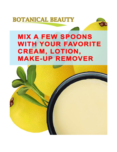 Manteca de Aceite de Marula Virgen Cruda 480 ml - Belleza Botánica