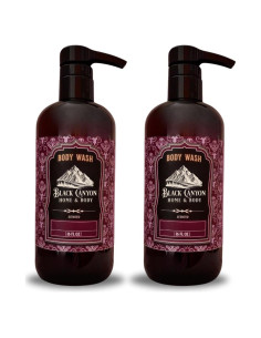 Gel de Ducha Aromatizado Grosella Negra y Vainilla Black Canyon 2x473ml