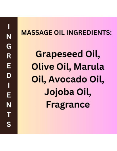 Aceite de Masaje Natural Paz Amor + Loción 340 g Grosella Negra Vainilla