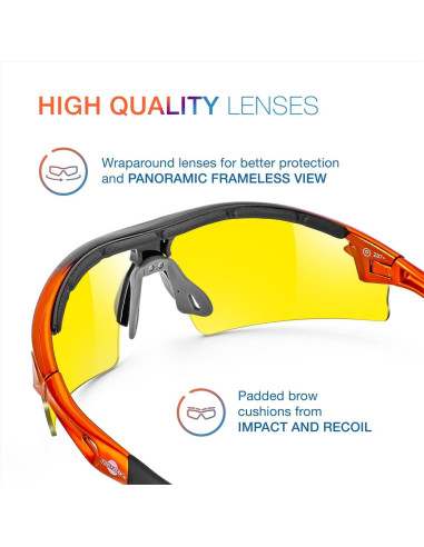 Gafas de Seguridad ToolFreak Reevo - Protección UV y de Impacto