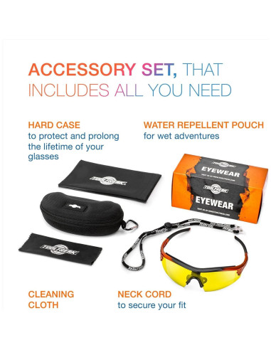 Gafas de Seguridad ToolFreak Reevo - Protección UV y de Impacto