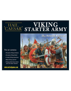 Ejército Inicial Vikingo Warlord Games - 133 Miniaturas 28mm