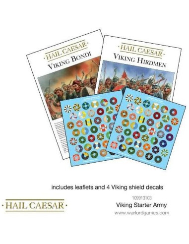 Ejército Inicial Vikingo Warlord Games - 133 Miniaturas 28mm