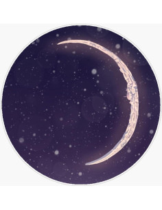 Calcomanía de Parachoques Vision Graphics 12.7 cm Espacial 2