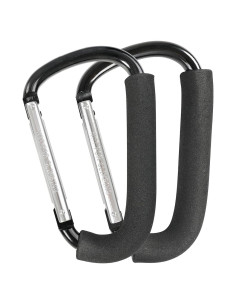 Ganchos para Cochecito DF Dualerv - 2 Paquetes de 16 cm