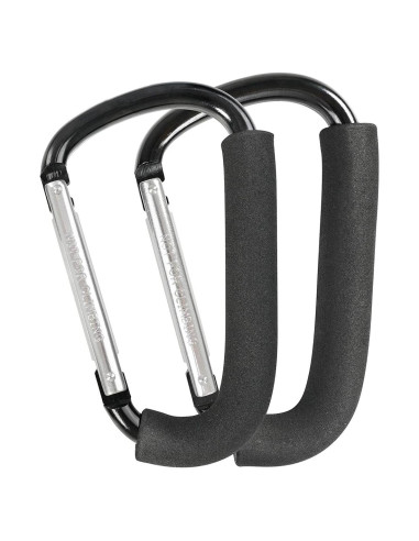 Ganchos para Cochecito DF Dualerv - 2 Paquetes de 16 cm