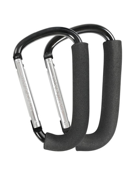 Ganchos para Cochecito DF Dualerv - 2 Paquetes de 16 cm
