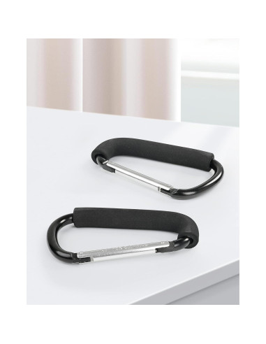 Ganchos para Cochecito DF Dualerv - 2 Paquetes de 16 cm