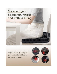 Cojín de Gel TPE Anzeng Grande 43x37 cm Alivio Dolor Cadera 2