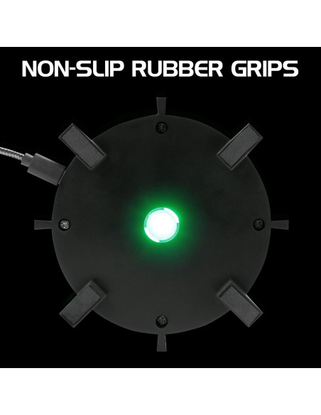 Soporte para Ratón Gaming ENHANCE con Hub USB y LED