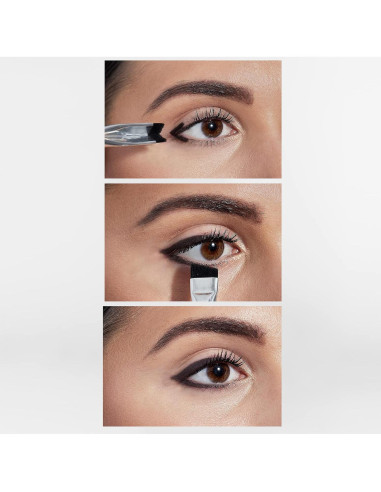 Brocha de Ojos Doble Extremo Woosh 22.86cm Vegana