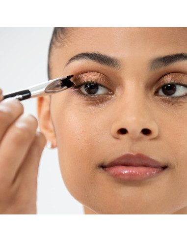 Brocha de Ojos Doble Extremo Woosh 22.86cm Vegana