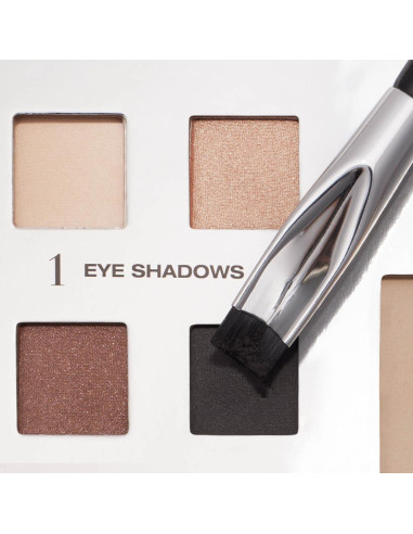 Brocha de Ojos Doble Extremo Woosh 22.86cm Vegana