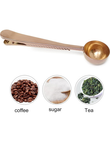 Set de 3 Cucharas Medidoras de Acero Inoxidable Honbay 16.5 cm