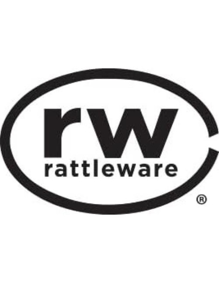 Bandeja de Goteo Octagonal Rattleware 10.16 cm Plástico Negro