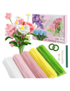 Juego de 400 Limpiapipas Suzurana para Manualidades DIY