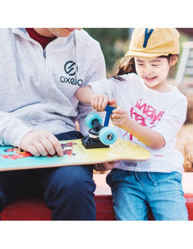 Herramienta Multifuncional para Skateboard Sonku Azul - 6 Piezas