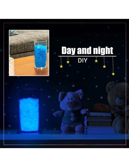 Piedras Brillantes Azules 1000 pcs Anothera para Jardín