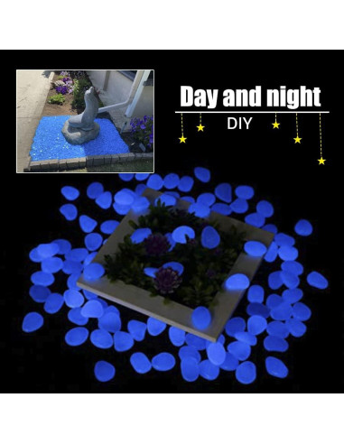 Piedras Brillantes Azules 1000 pcs Anothera para Jardín