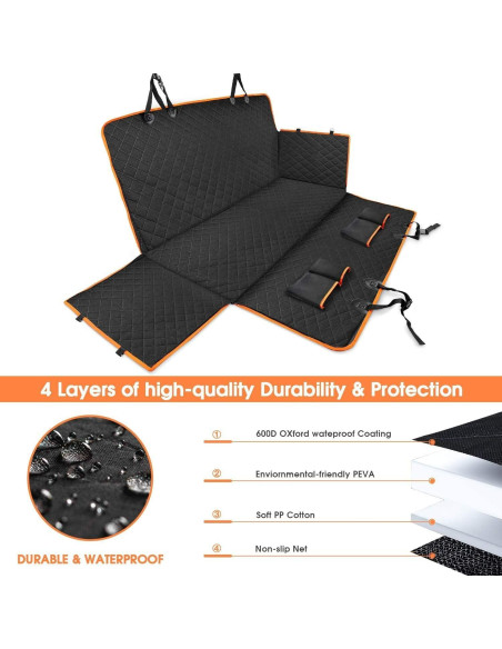 Funda de Asiento para Perro Lufebut BJP0809 Impermeable Universal