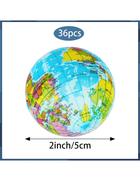 Bolas de Estrés Hooqict Paquete de 36 Mini Pelotas de Globo