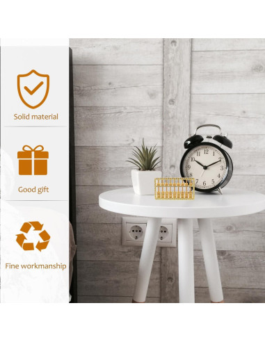 Adorno Miniatura de Ábaco Dorado Garneck - Decoración Feng Shui