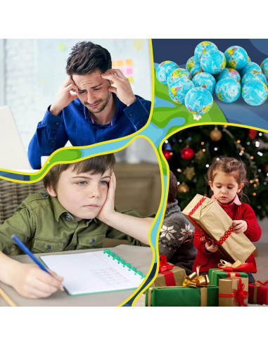 Bolas de Estrés Hooqict Paquete de 36 Mini Pelotas de Globo