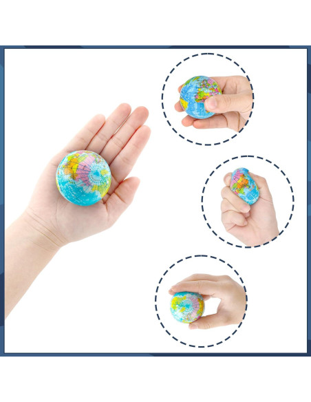 Bolas de Estrés Hooqict Paquete de 36 Mini Pelotas de Globo