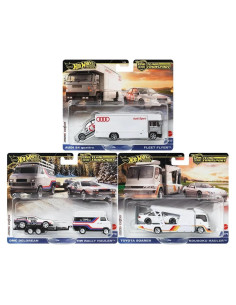 Coche coleccionable Hot Wheels 1:64 - Conjunto 3 transportes