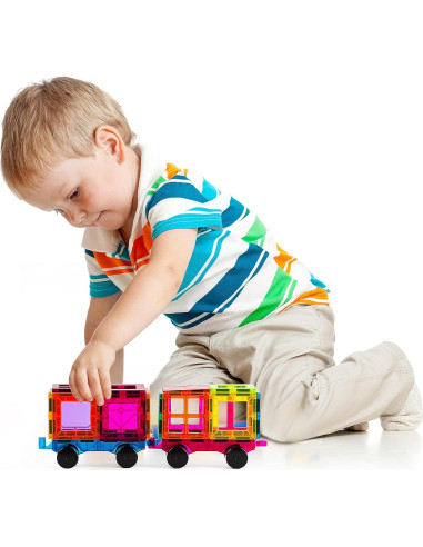 Azulejos Magnéticos NEOFORMERS 110 Piezas 3D STEM para Niños