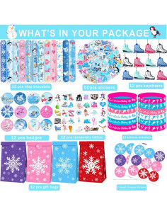 Set de Fiesta de Patinaje sobre Hielo 122 Piezas Wonderland 2