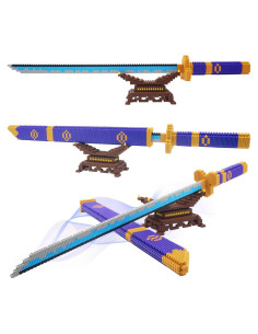 Conjunto de Bloques de Construcción Espada Yamato Anime 57.9cm