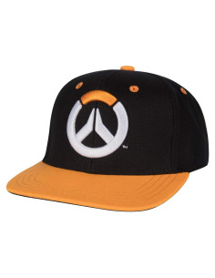 Gorra snapback JINX Overwatch negra para adulto, 56 cm
