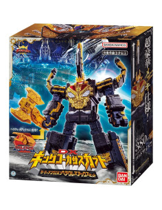 Conjunto Hacha Héroes DX King Caucasus Kabuto Bandai 380mm 2