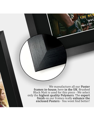 Póster Enmarcado Jumanji 3 Dwayne Johnson 40.64x30.48 cm