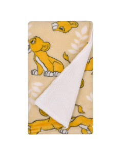 Manta de Bebé NoJo Disney Rey León Simba 76x91 cm Suave