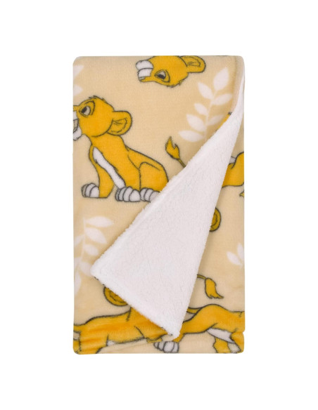 Manta de Bebé NoJo Disney Rey León Simba 76x91 cm Suave