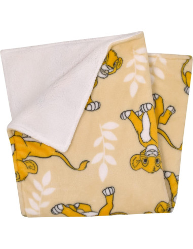 Manta de Bebé NoJo Disney Rey León Simba 76x91 cm Suave