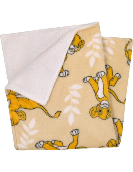 Manta de Bebé NoJo Disney Rey León Simba 76x91 cm Suave