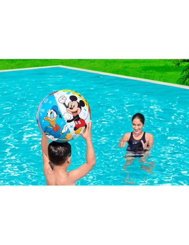 Pelota Inflable de Agua Bestway Mickey y Amigos 51 cm