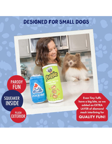 Juguetes para Perros Huxley & Kent Tiny Tuff - Paquete de 2